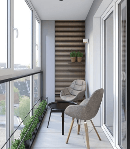 Cam balkon